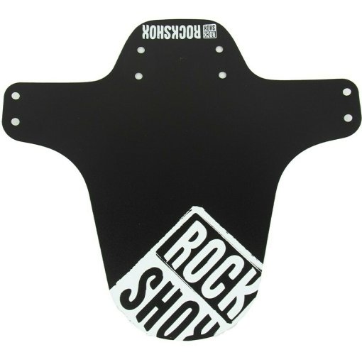 Produktbild von RockShox MTB Schutzblech - Black with White Distressed Logo Print