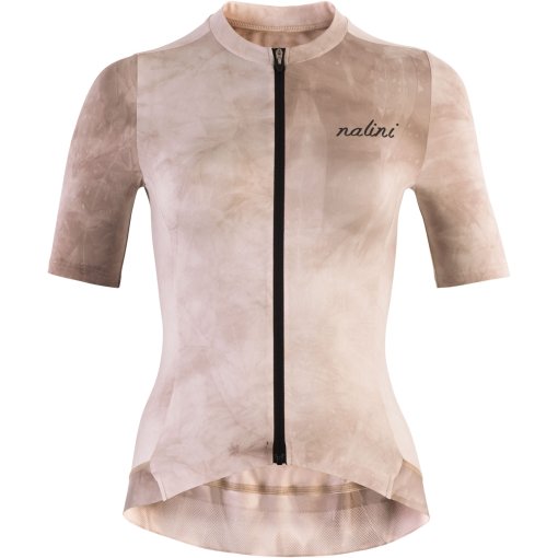 Productfoto van Nalini Tie Dye Fietsshirt dames - sand 4500