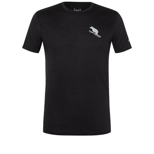Foto de SUPER.NATURAL Camiseta Hombre - Little Flear - Jet Black/Vapor Grey