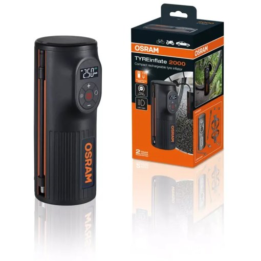 Immagine prodotto da OSRAM Pompa Pneumatica a Batteria - TYREinflate 2000