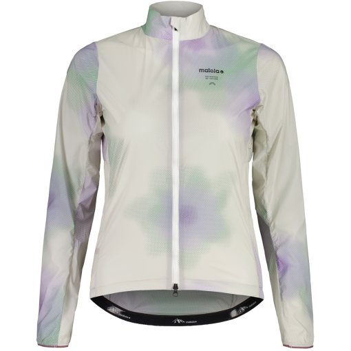 Foto de Maloja MalkaM. Cycle Printed Chaqueta para mujer - shaded white bloom 1247