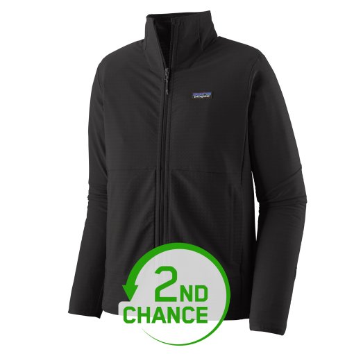 Produktbild von Patagonia R1 TechFace Jacke Herren - schwarz - B-Ware