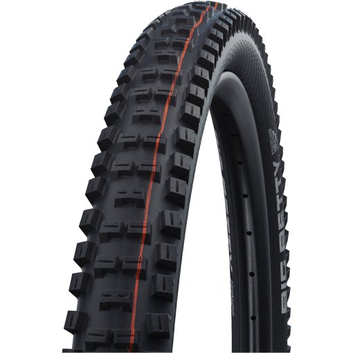 Immagine prodotto da Schwalbe Pneumatico Pieghevole - Big Betty - Evolution | Addix Soft | Super Trail | TLEasy - ECE-R75 - 27.5x2.40&quot; | Nero - Offerta Speciale