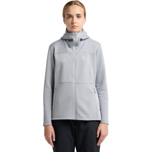 Produktbild von Haglöfs Willow Mid Hood Jacke Damen - concrete 2A5