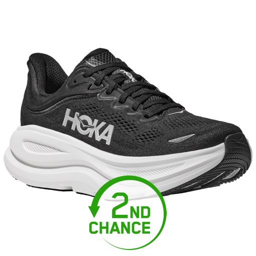Produktbild von Hoka Bondi 9 Laufschuhe Herren - black / white - B-Ware