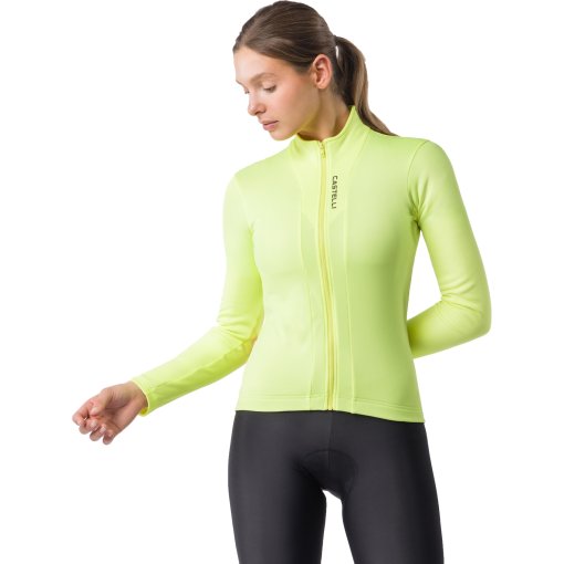 Picture of Castelli Sinergia 3 Jersey FZ Women - brilliant yellow 790