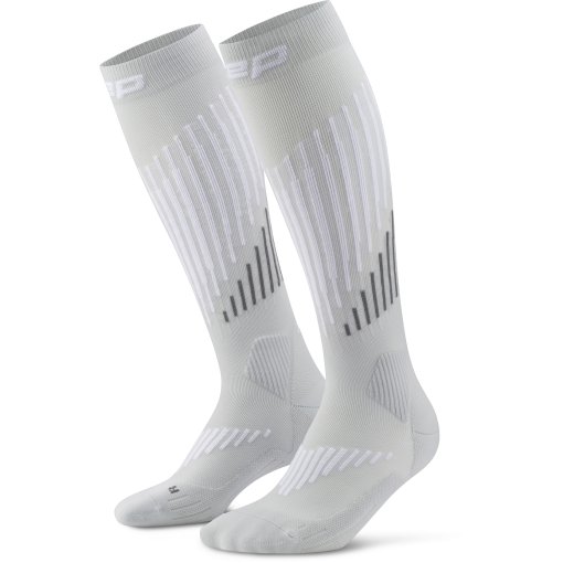 Immagine prodotto da CEP Calze a Compressione Uomo - Core Run Merino Tall - grey/white