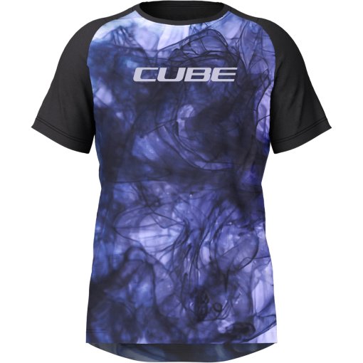 Foto de CUBE Maillot de Manga Corta Hombre - MTB Artline - blue´n´black