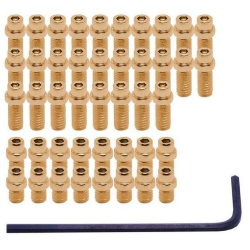 Foto de DMR Vault Pedal FlipPin Kit - gold