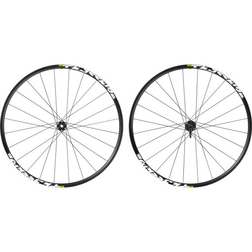Immagine prodotto da Mavic Set di Ruote - Crossride FTS-X 27.5 - 27.5&quot; | Alluminio | Clincher | 6 Fori | QR100/15x100mm / QR135 - HG - nero