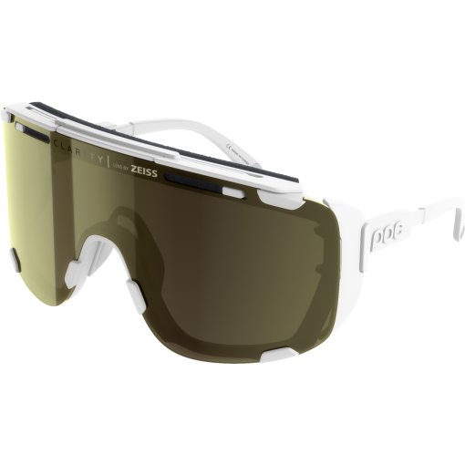 Foto de POC Gafas - Devour Glacial - Hydrogen White - Clarity Universal/Sunny Gold | Clear