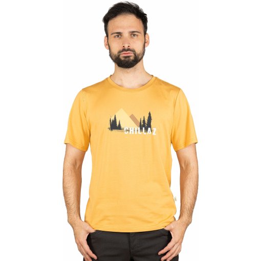 Photo produit de Chillaz T-Shirt Homme - Bozen Nature - ochre