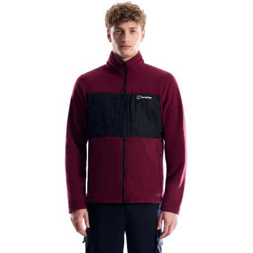 Photo produit de Berghaus Prism Guide InterActive Polartec Veste polaire pour hommes - Red Fury
