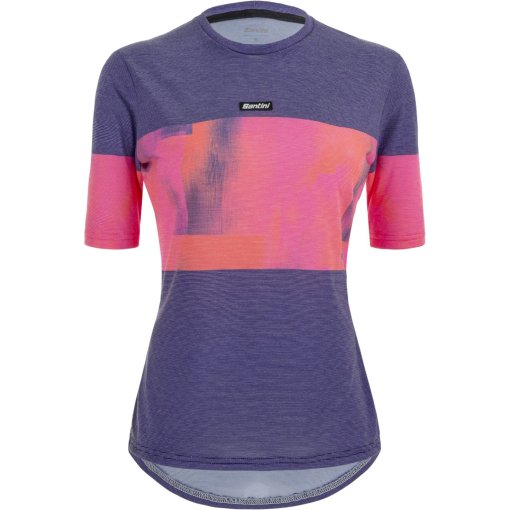 Immagine prodotto da Santini Maglia a Maniche Corte Donna - Forza Indoor Tech 2W498GLLFORZA - arancione atomico AO