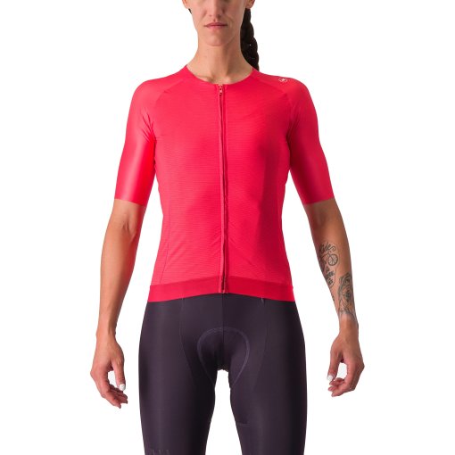 Foto de Castelli Maillot de Manga Corta Mujer - Aero Pro 7.0 - hibiscus 081