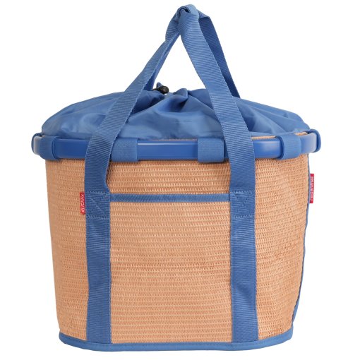 Productfoto van KLICKfix Reisenthel 0303 Fietsmand - 15L - one shot raffia blue