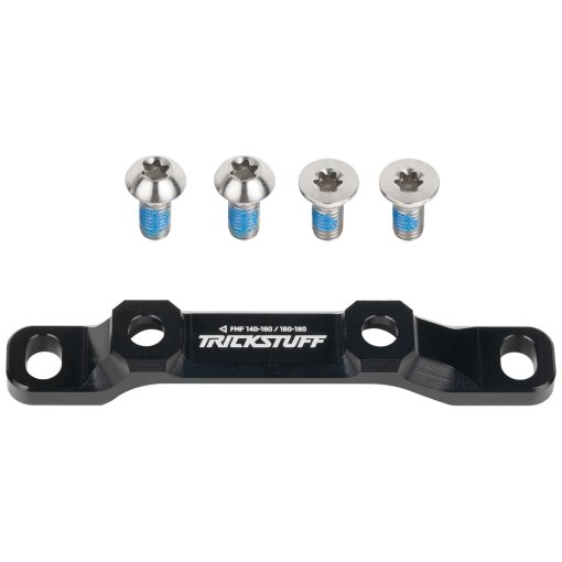 Photo produit de Trickstuff Adaptateur pour Étrier de Frein - Flatmount | Front | 140-160mm / 160-180mm - noir