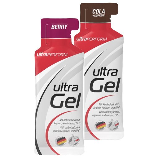 Foto de ultraSPORTS PERFORM ultraGel con carbohidratos - 4x35g