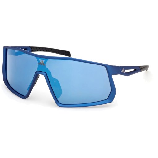 Photo produit de adidas Kentro SP0123 Lunettes - Matte Blue / Blue Mirror