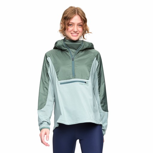 Foto de Kari Traa Chaqueta Anorak Mujer - Henni Hybrid - sage