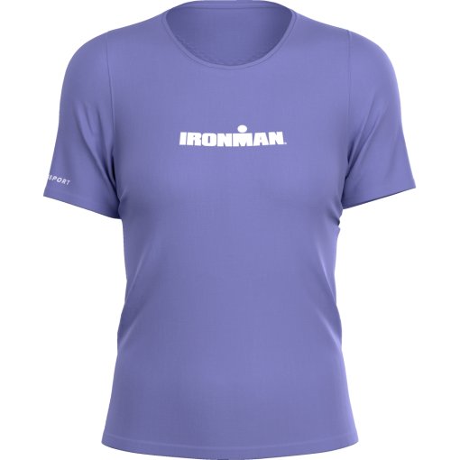 Photo produit de Compressport T-Shirt Femme - Training - Ironman 2026 - jacaranda/white - L1