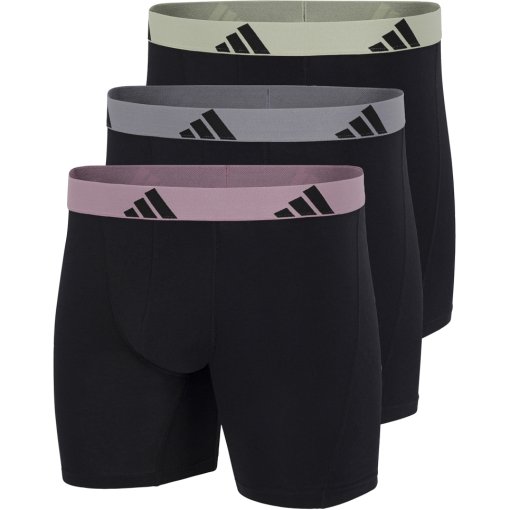 Slika izdelka adidas Sports Underwear Active Flex Cotton Boxer Brief Men - 3 Pack - 921 assorted