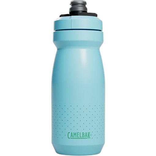 CamelBak Podium Chill Isolierte Fahrradflasche – 600 Ml, Kristallblau | Hält Wasser Lange Kalt