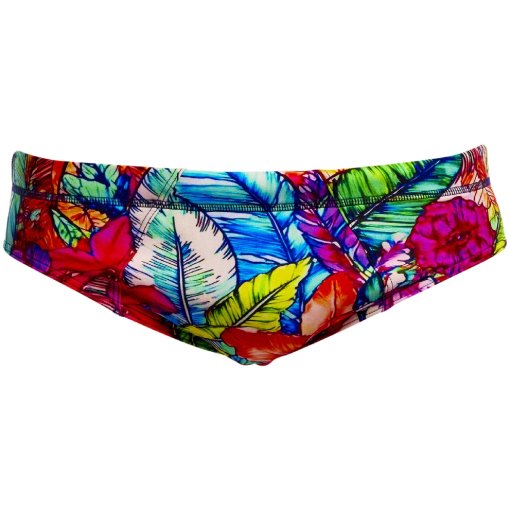 Picture of Funky Trunks Seamed Eco Swim Briefs Men - Loud Proud