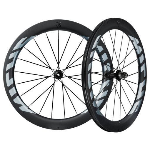 Picture of Miche Deva RD 62 Wheelset - 28&quot; | Carbon | Tubeless | Centerlock - 12x100mm | 12x142mm - XDR - daylight silver