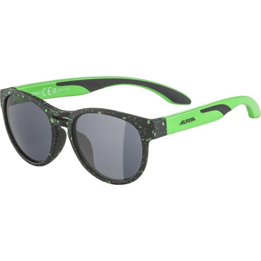 Foto de Alpina Jola Gafas Niños - black-green matt/black