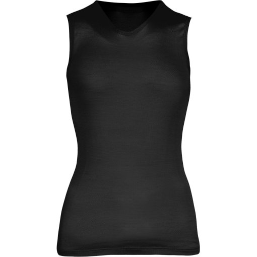 Produktbild von Velocio Merino Mesh Ärmelloses Unterhemd Damen - Schwarz