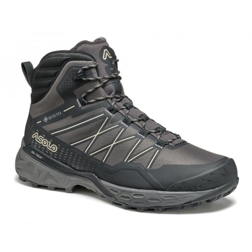 Immagine prodotto da Asolo Scarpe da Escursionismo Uomo - Tahoe Mid GTX - shark grey/black/beige