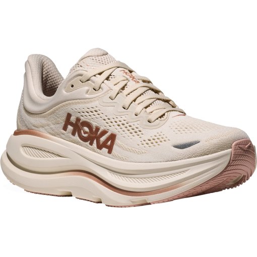 Zdjęcie: Hoka Bondi 9 Buty do biegania dla kobiet - oat milk / rose gold