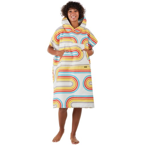 Produktbild von PackTowl Umzieh-Poncho - retro curve