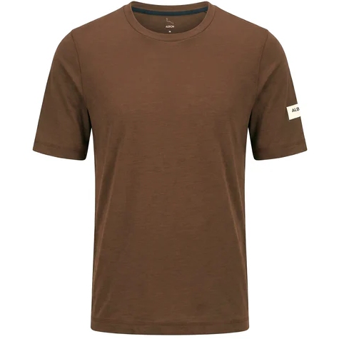 Foto de ALBION Merino Riding Camiseta unisex - Umber