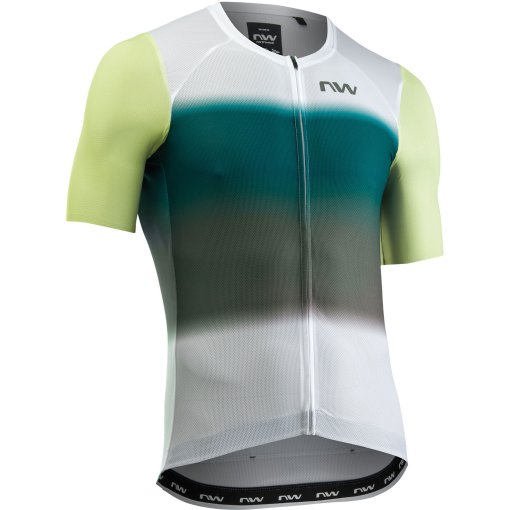 Photo produit de Northwave Maillot Manches Courtes Homme - Blade Air - white/cool matcha 149