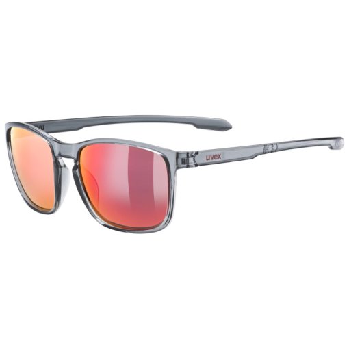 Produktbild von Uvex LGL 52 Brille - smoke/mirror red