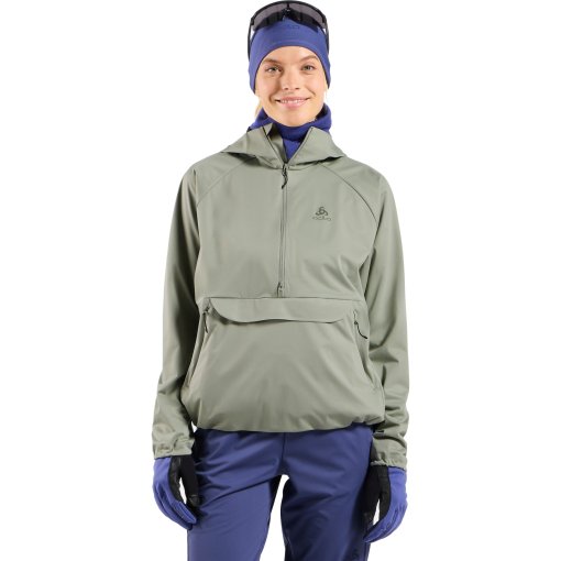 Foto de Odlo Chaqueta Anorak Esquí de Fondo Mujer - Zeroweight Pro Warm Windproof - shadow