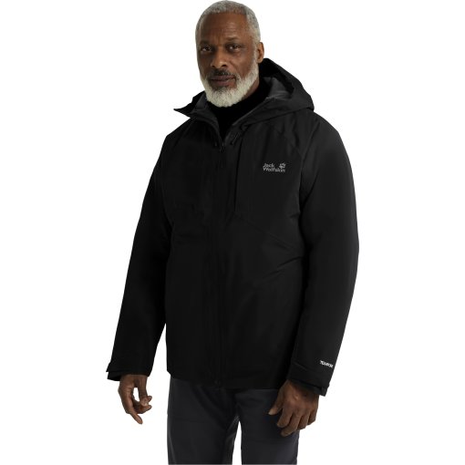 Foto de Jack Wolfskin Plumífero Chaqueta Térmica Hombre - Icecape 2L Rds - negro