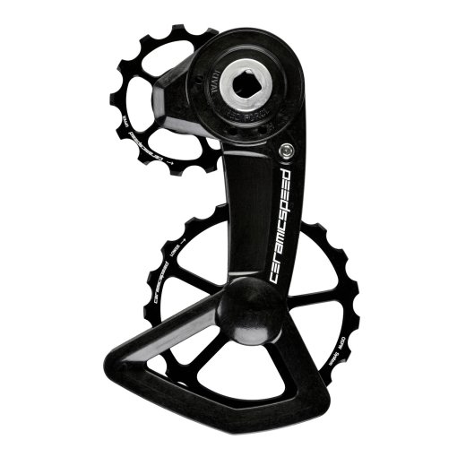 Immagine prodotto da CeramicSpeed Sistema di Pulegge Cambio - OSPW X - Cuscinetti Rivestiti | per SRAM XPLR AXS - nero