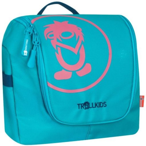 Produktbild von Trollkids Waschtasche 5L Kinder - Dark Turquoise/Madeira Blue/Light Magenta