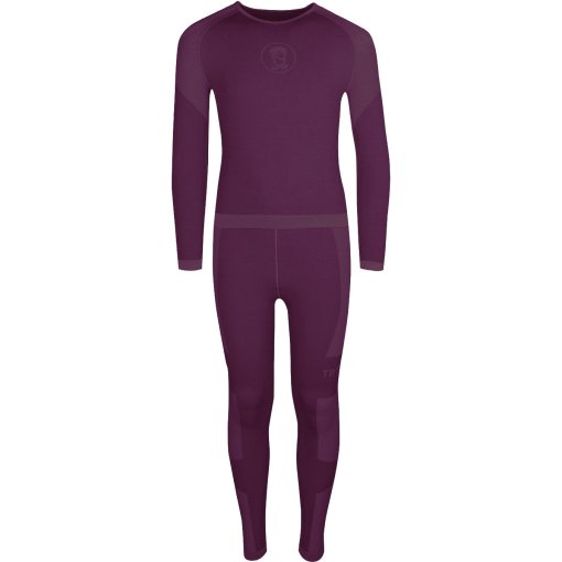 Bild von Trollkids Hemsedal Baselayer-Set Kinder - Plum