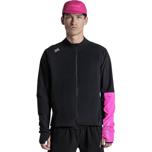 Photo produit de X-Bionic Corefusion Veste running pour hommes - x black/fluo pink