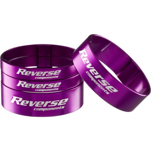 Immagine prodotto da Reverse Components Ultra Light Spacer Set - 1-1/8 inch - purple