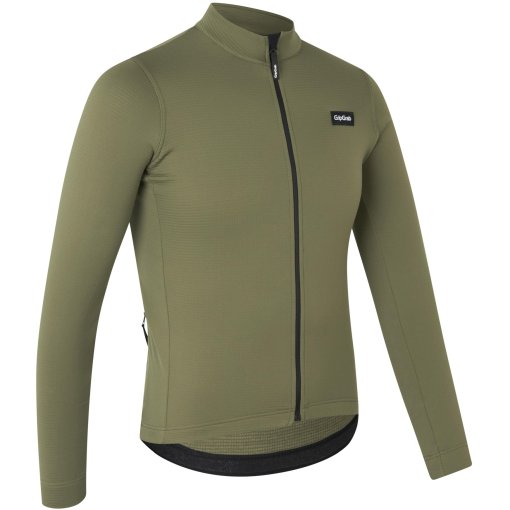 Produktbild von GripGrab EXPLR Merinotech Thermo Langarmtrikot Herren - Olive Green