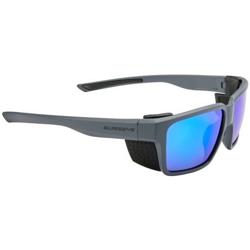 Productfoto van Swiss Eye Peak 1 Brillen - Grey Matt/Black - Smoke Polarized Blue | 12831
