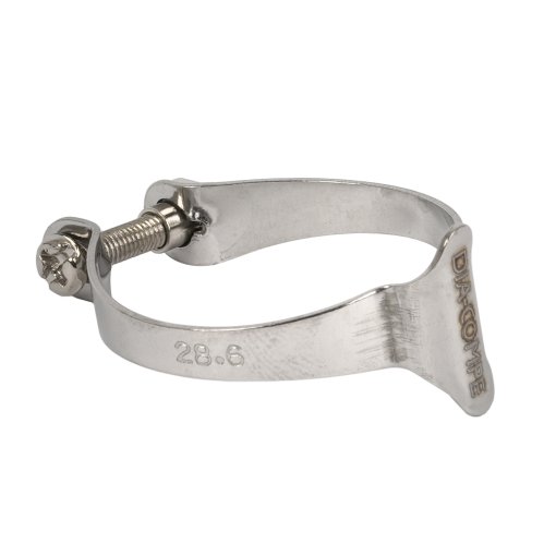 Produktbild von Dia Compe Kabelführung für Oberrohr - silber