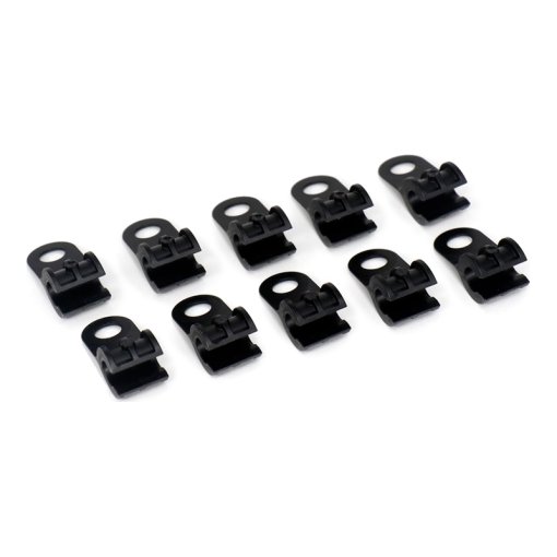 Photo produit de SRAM Clips de Potence pour Passage de Durite de Frein - 10 Pièces | pour Code/Level Stealth | 11.5018.069.000