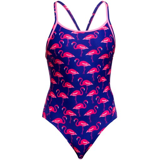 Productfoto van Funkita Diamond Back Eco Eendelig badpak voor dames - Flocked Up