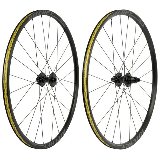 Produktbild von Ritchey Comp Zeta Disc Laufradsatz | Drahtreifen / Tubeless | 6-Loch - VR: 12x100mm | HR: 12x142mm - SRAM XDR
